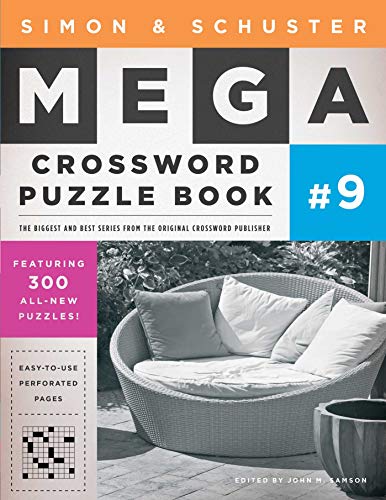 Simon & Schuster Mega Crossword Puzzle Book #9: Volume 9 (S&S Mega Crossword Puzzles, Band 9)